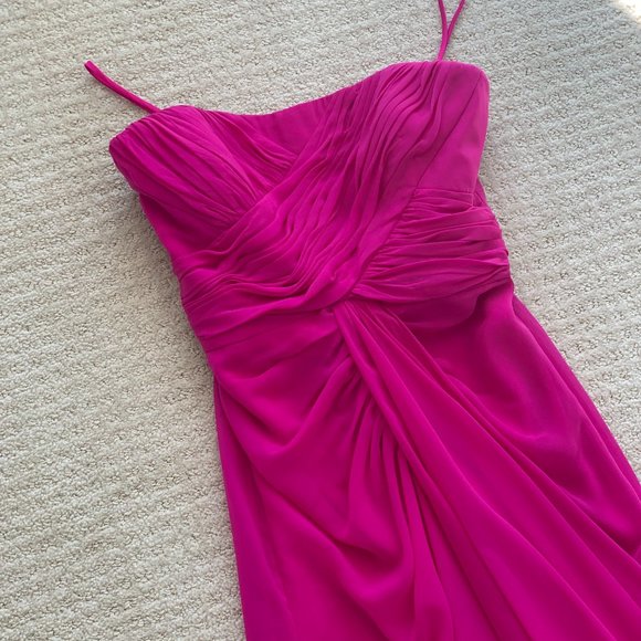 Bright Pink BADGLEY MISCHKA Ballgown Dress - Picture 8 of 15